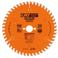 CMT Industrial Finish Saw Blade - Laminated POS 160mm dia x 2.2 kerf x 20 bore Z48 TCG